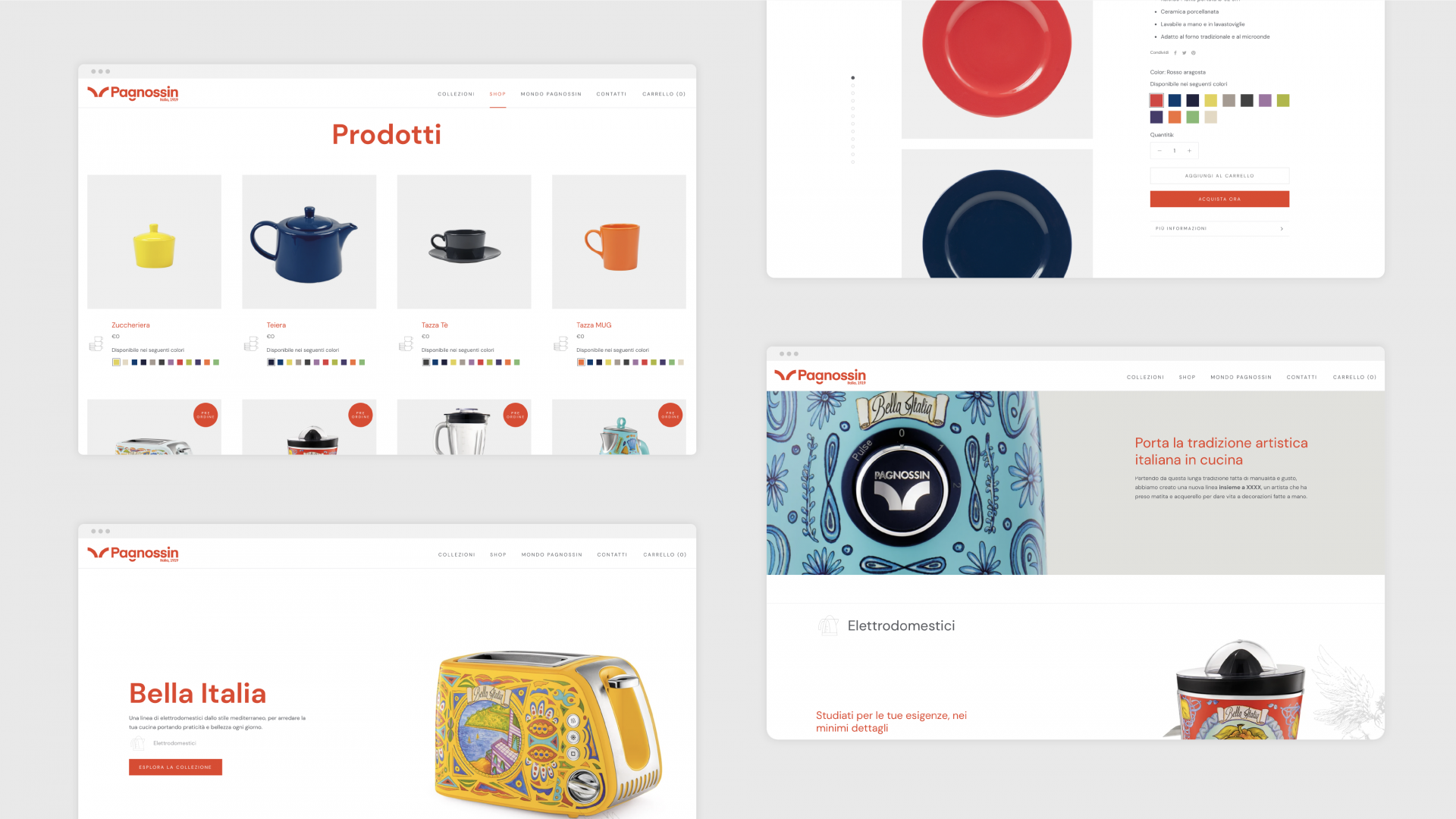 Ceramiche Pagnossin restyling