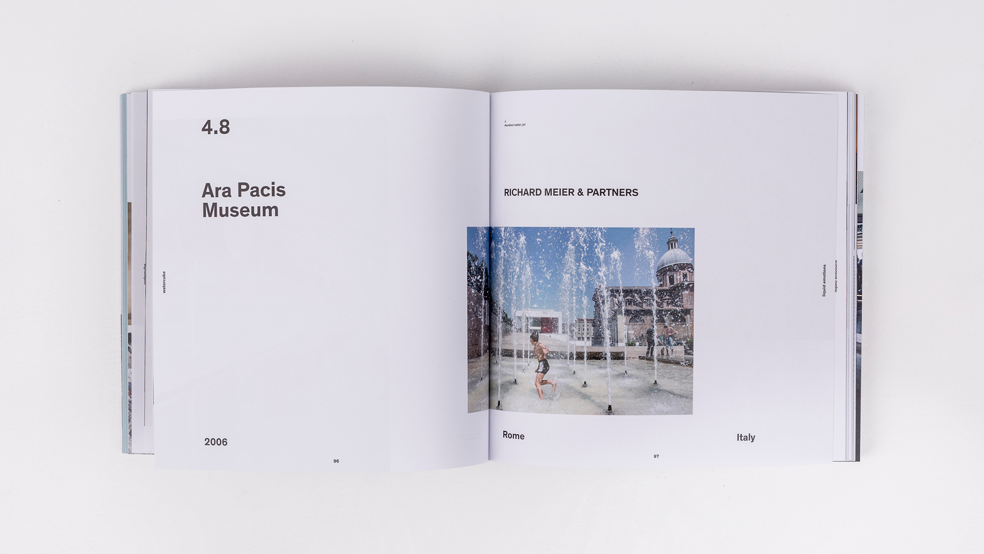 watercube book spread